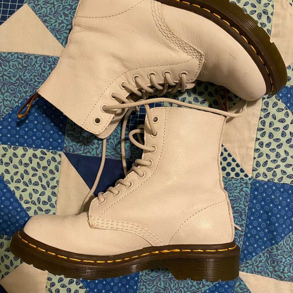 white Dr Martens